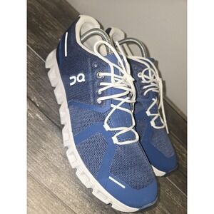 ON Cloud 5 Women's Navy Bleu  White Running Sneakers Shoes Size 11 NO INSOLES